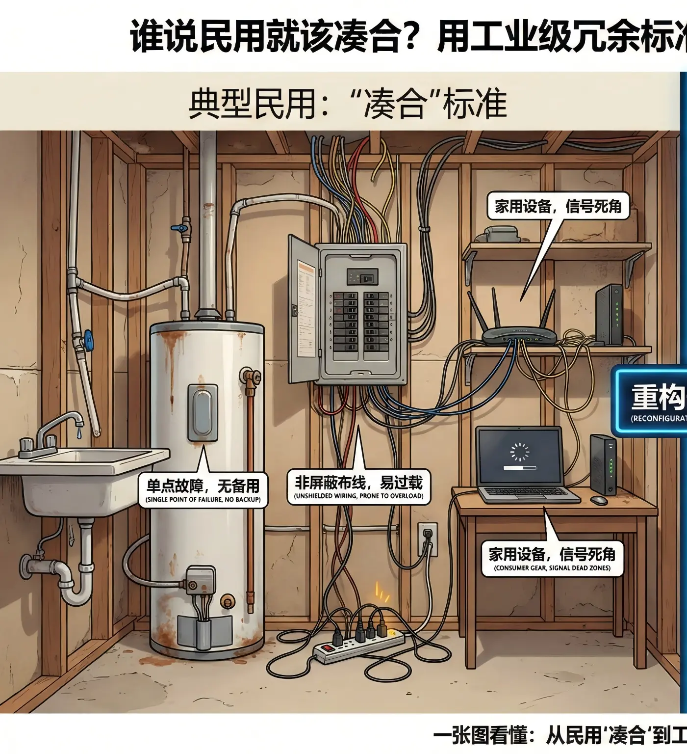 机柜背面